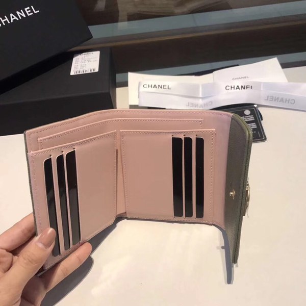 샤넬 LEBOY 지갑 케비어 금장 AS87088