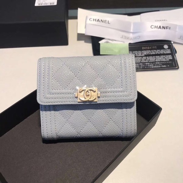 샤넬 LEBOY 지갑 케비어 금장 AS87088