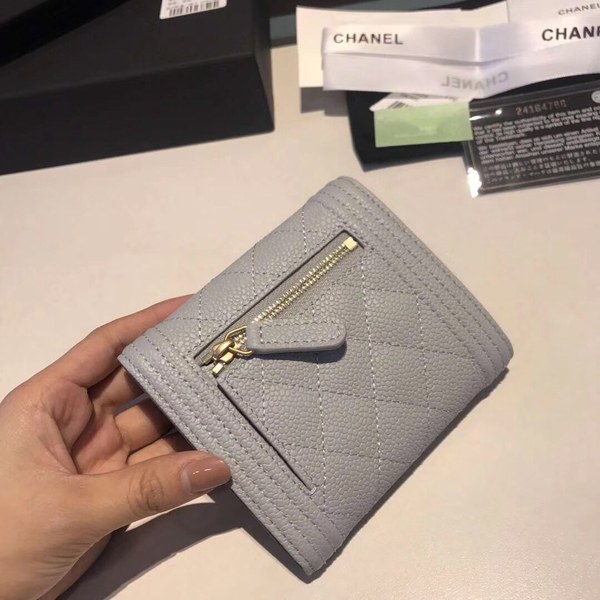 샤넬 LEBOY 지갑 케비어 금장 AS87088