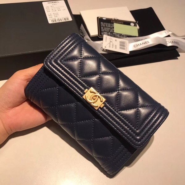 샤넬지갑 양가죽 금장 15CM AS87099