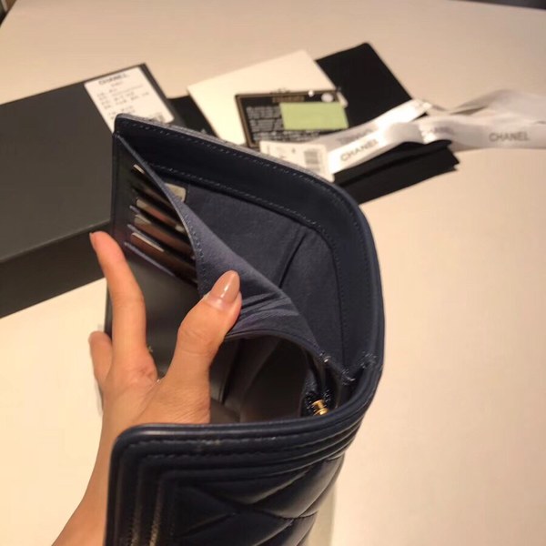 샤넬지갑 양가죽 금장 15CM AS87099