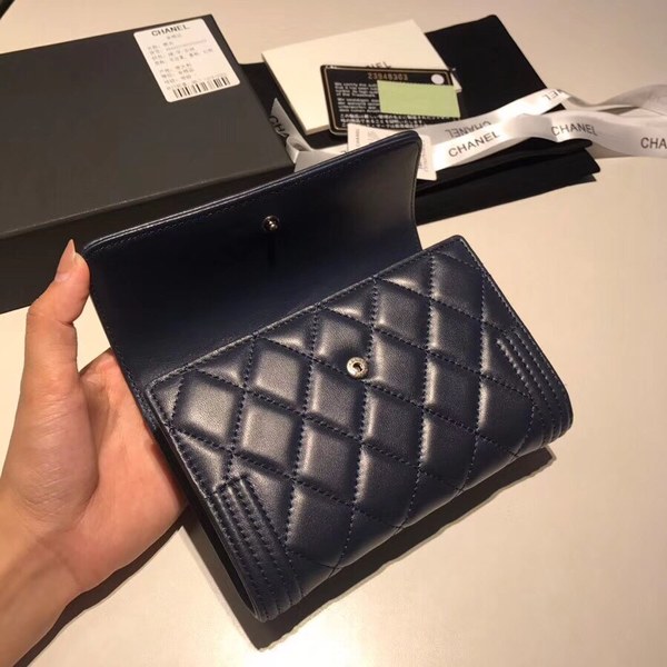 샤넬지갑 양가죽 은장 15CM AS87099