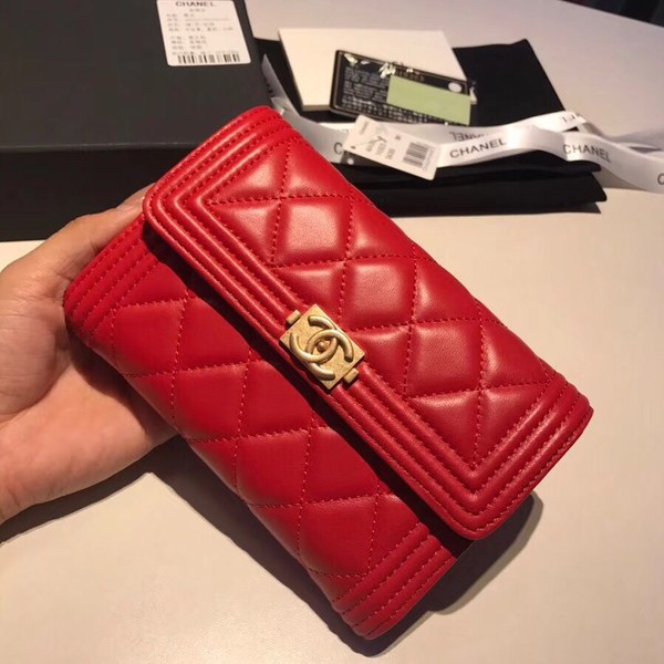 샤넬지갑 양가죽 금장 15CM AS87099