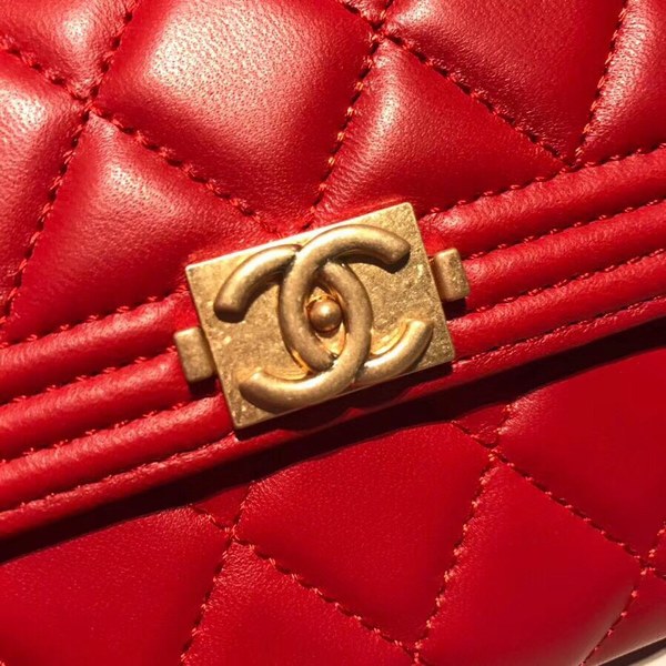 샤넬지갑 양가죽 금장 15CM AS87099