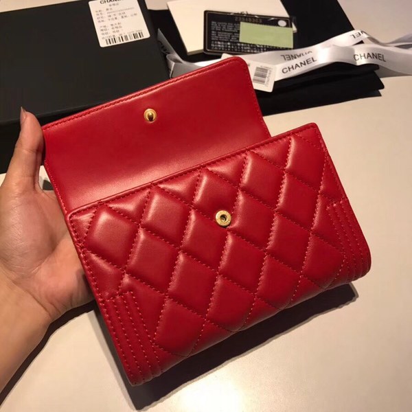 샤넬지갑 양가죽 금장 15CM AS87099