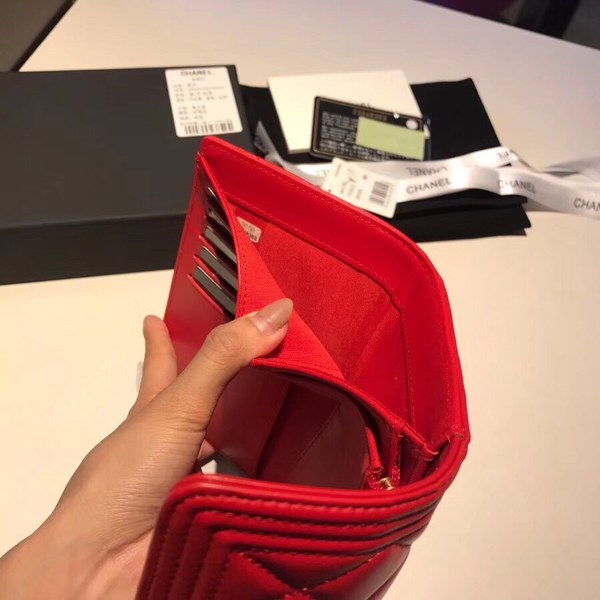 샤넬지갑 양가죽 금장 15CM AS87099