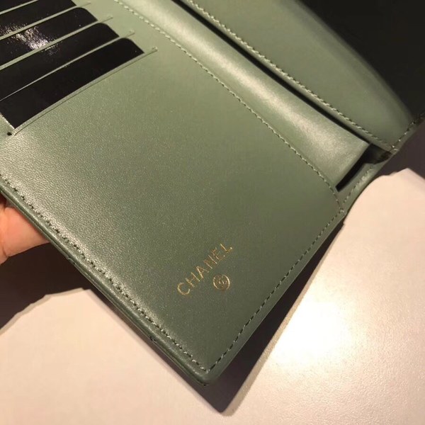 샤넬지갑 양가죽 금장 15CM AS87099