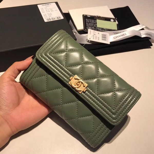 샤넬지갑 양가죽 금장 15CM AS87099