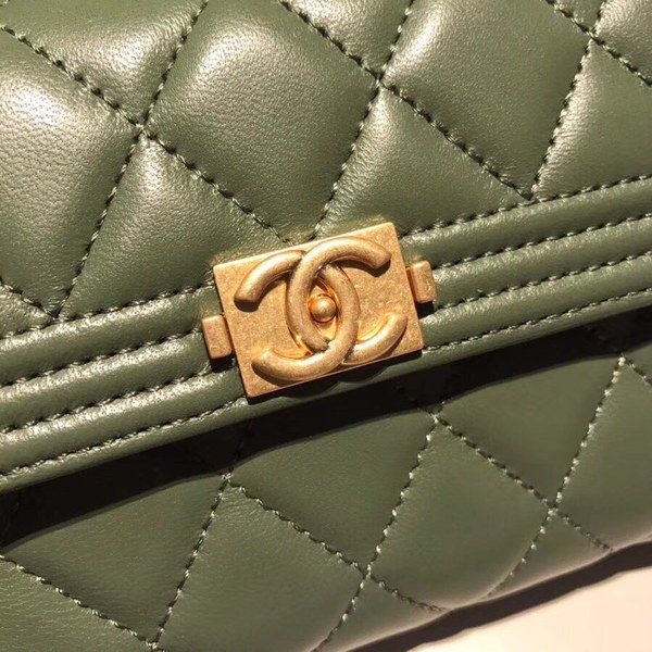 샤넬지갑 양가죽 금장 15CM AS87099