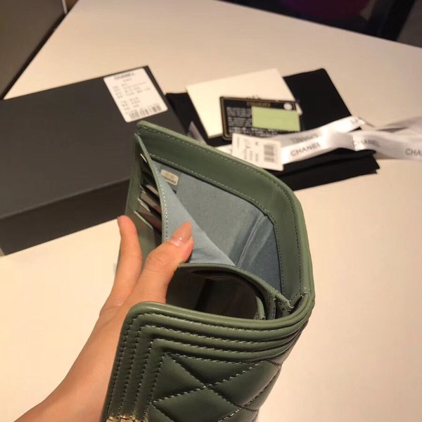 샤넬지갑 양가죽 금장 15CM AS87099