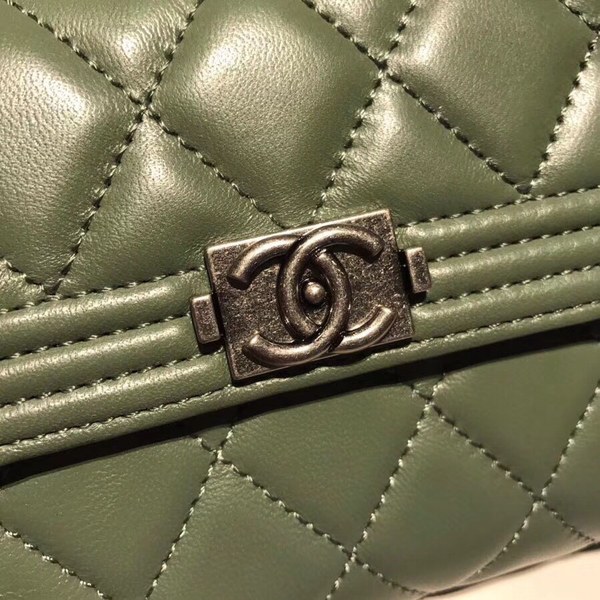 샤넬지갑 양가죽 은장 15CM AS87099