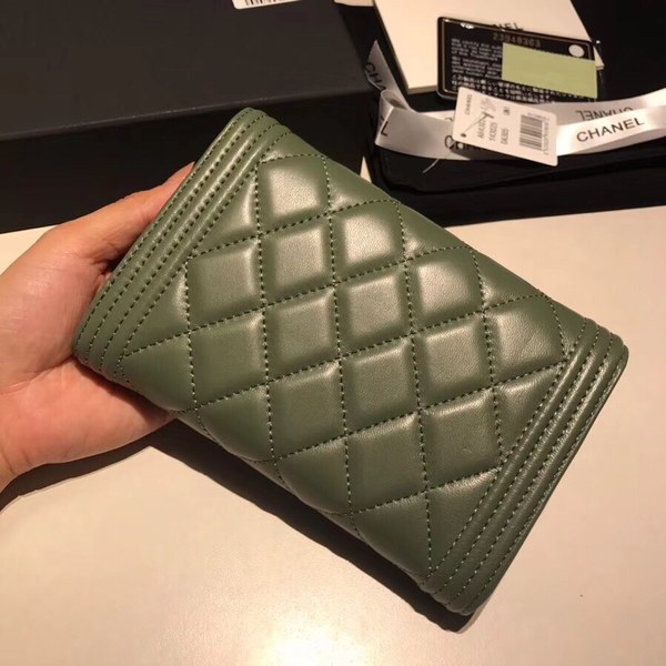 샤넬지갑 양가죽 은장 15CM AS87099