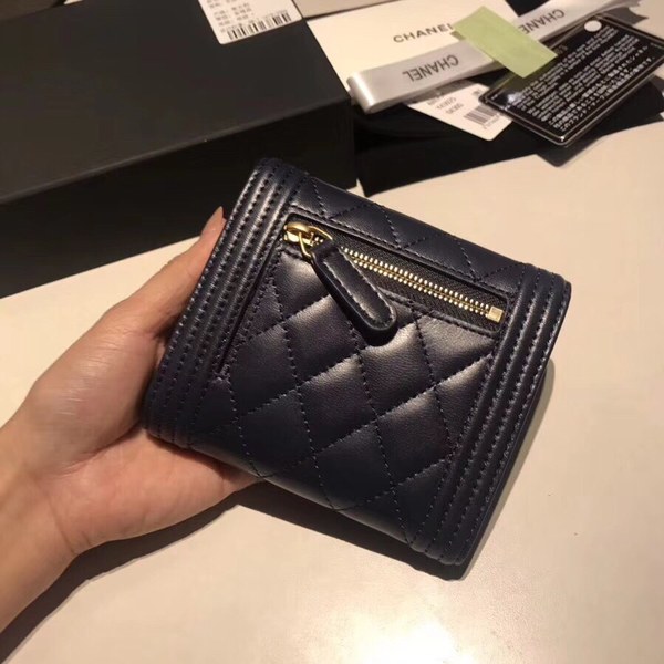 샤넬지갑 양가죽  금장 11CM AS87555