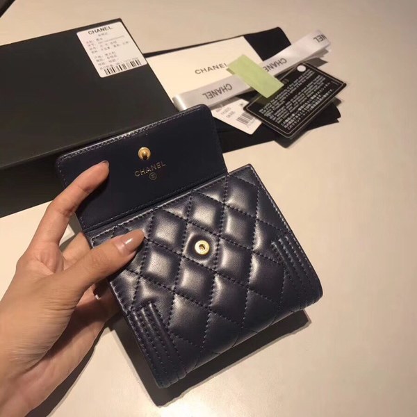샤넬지갑 양가죽  금장 11CM AS87555