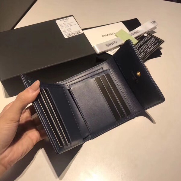 샤넬지갑 양가죽  금장 11CM AS87555