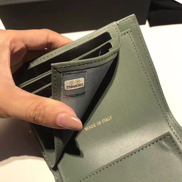 샤넬지갑 양가죽  금장 11CM AS87555