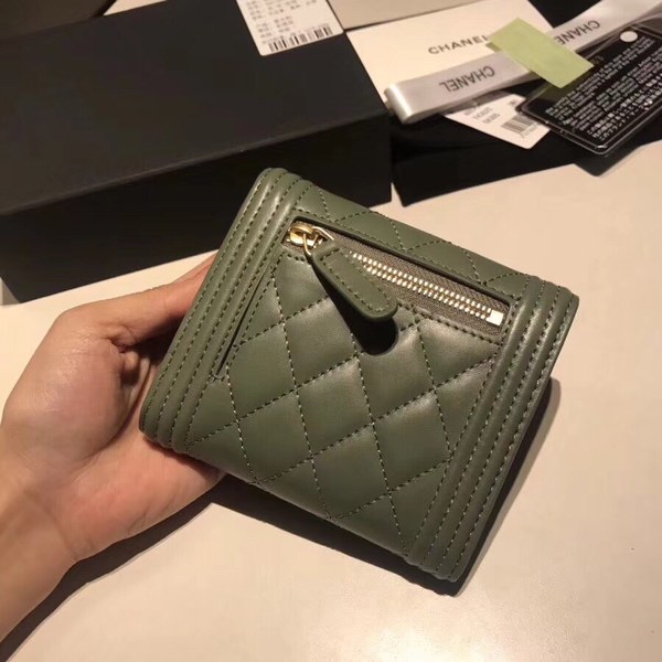 샤넬지갑 양가죽  금장 11CM AS87555