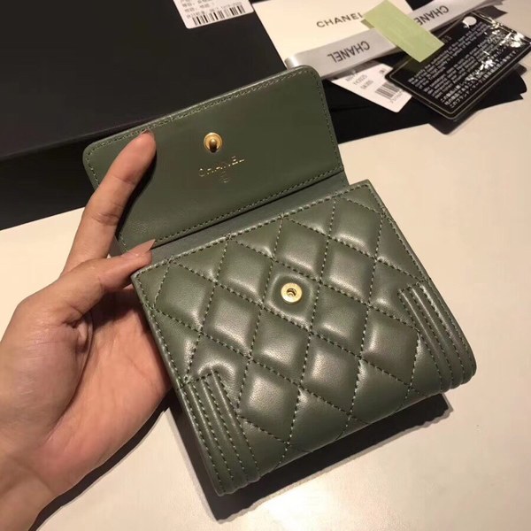 샤넬지갑 양가죽  금장 11CM AS87555