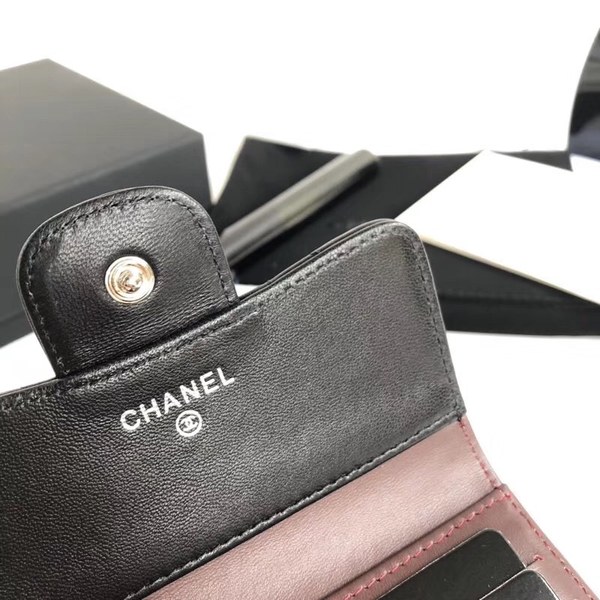 샤넬 지갑 램스킨 은장 AS-5099