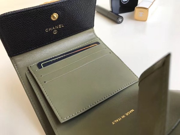 샤넬 LEBOY 지갑 케비어 금장 AS5040