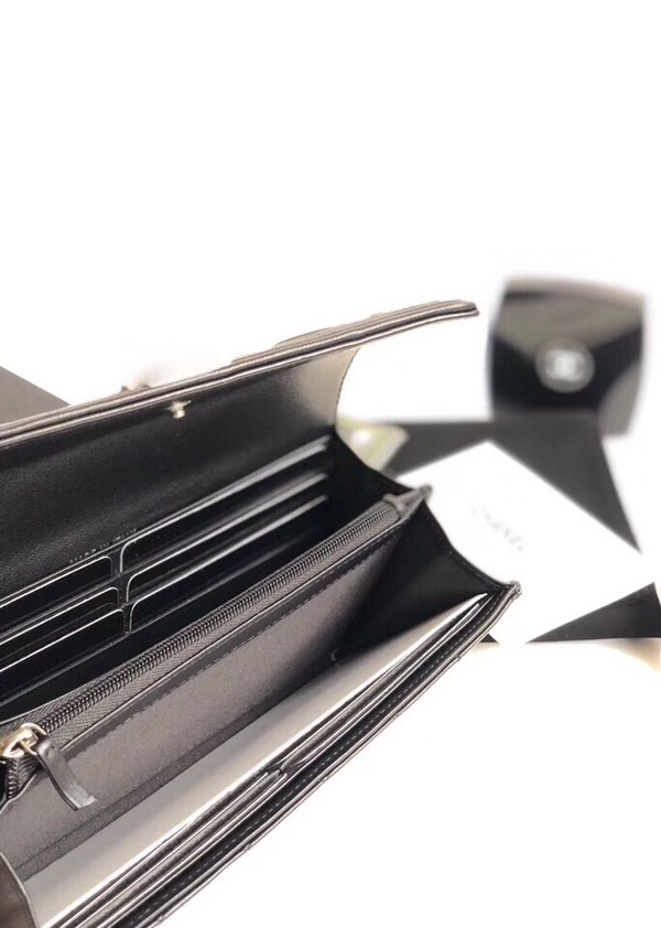 샤넬 장지갑 은장 AS5007