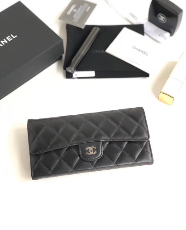 샤넬 장지갑 은장 AS5009