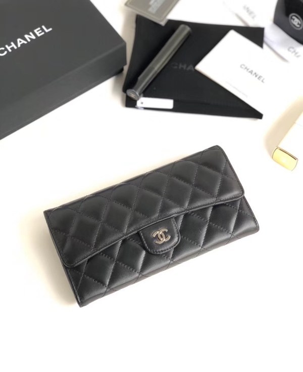 샤넬 장지갑 은장 AS5009