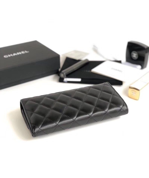 샤넬 장지갑 은장 AS5009