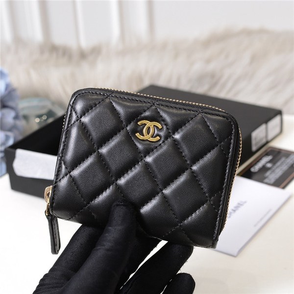 샤넬  램스킨  카드&동전지갑 C0019-1 2020/신상