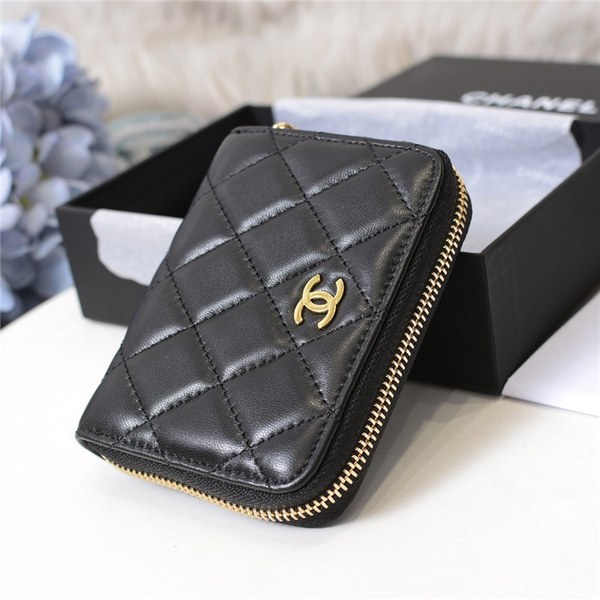 샤넬  램스킨  카드&동전지갑 C0019-1 2020/신상