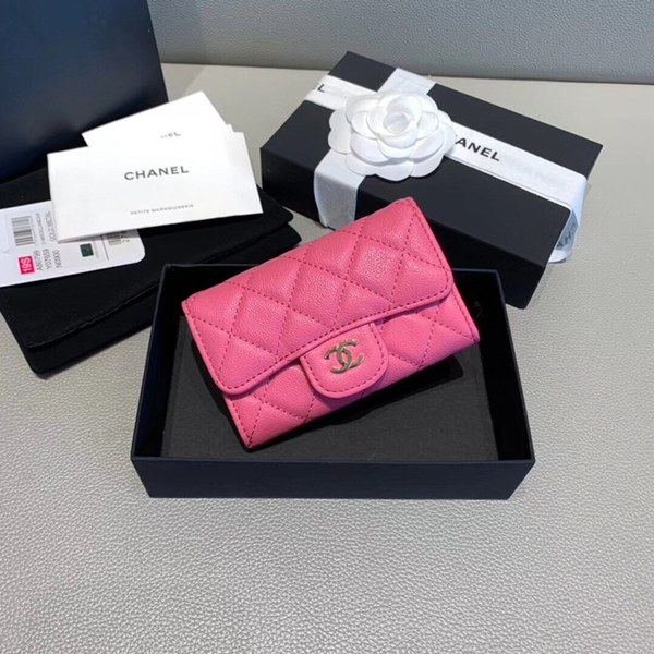 Chanel 샤넬 캐비어 카드지갑