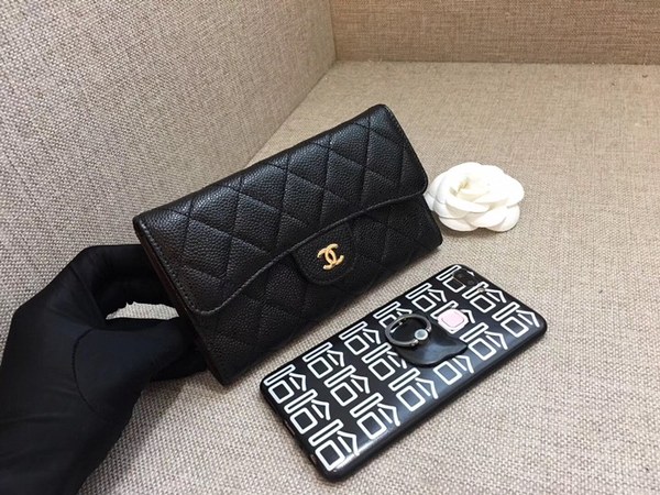 Chanel 샤넬 캐비어 장지갑 c661