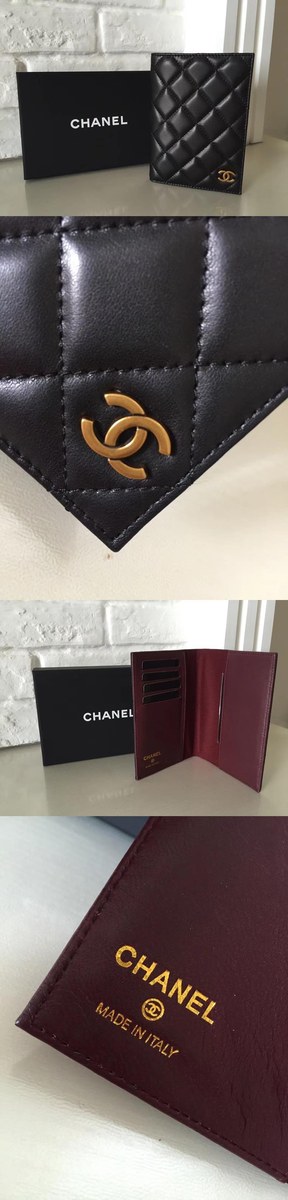 Chanel 샤넬 여권지갑 램스킨,캐비어 & 3가지 색상
