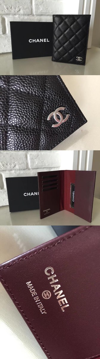 Chanel 샤넬 여권지갑 램스킨,캐비어 & 3가지 색상