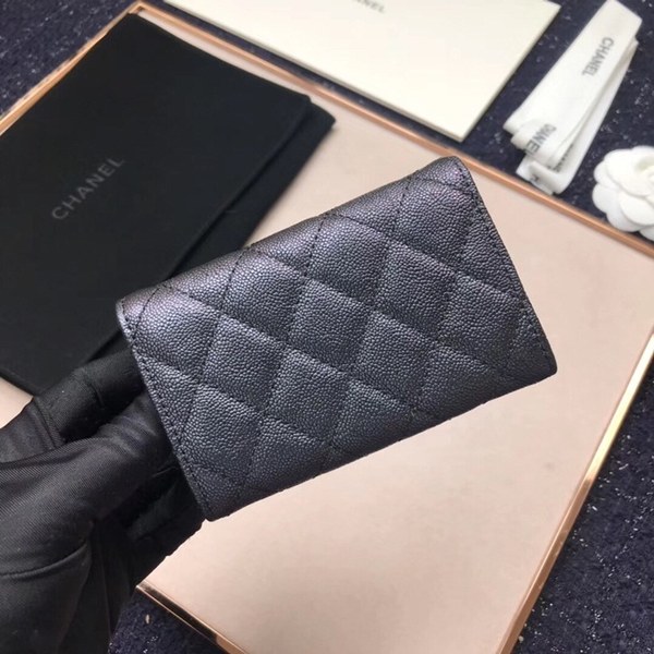 Chanel 샤넬 캐비어 플랩 카드지갑 4컬러