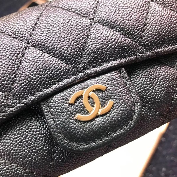 Chanel 샤넬 캐비어 플랩 카드지갑 4컬러