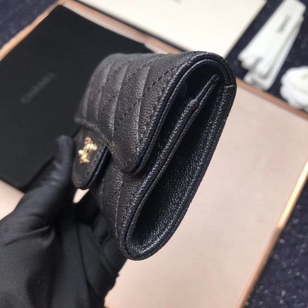 Chanel 샤넬 캐비어 플랩 카드지갑 4컬러