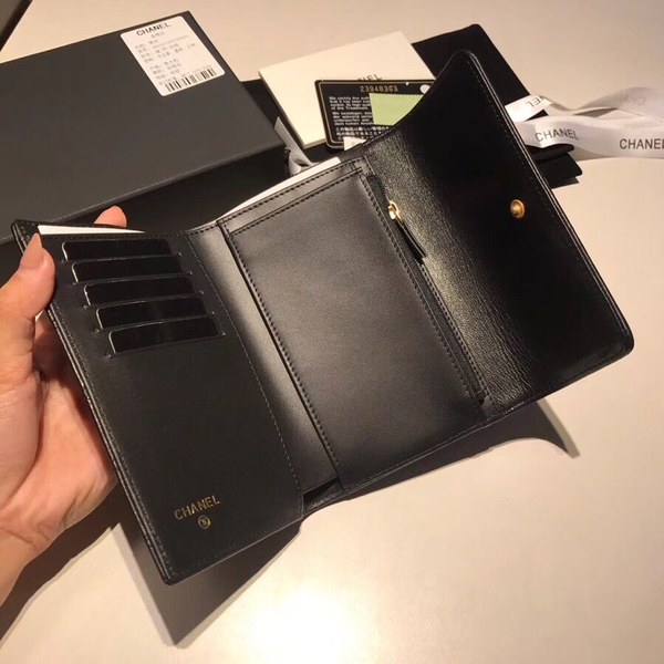 샤넬지갑 양가죽 금장 15CM AS87099