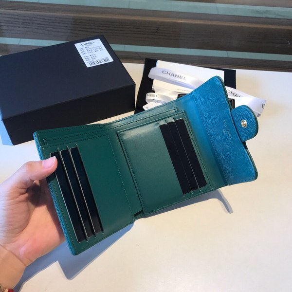 샤넬 캐비어 반지갑 11CM AS401052