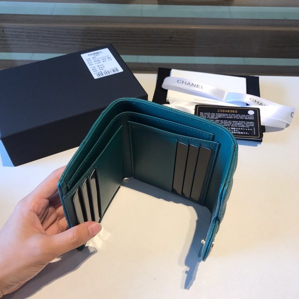 샤넬 캐비어 반지갑 11CM AS401052