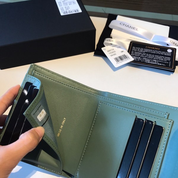 샤넬 캐비어 반지갑 11CM AS401052