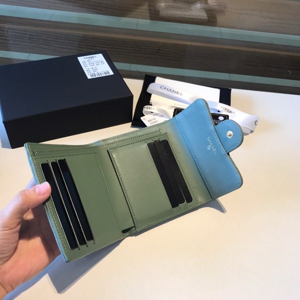 샤넬 캐비어 반지갑 11CM AS401052