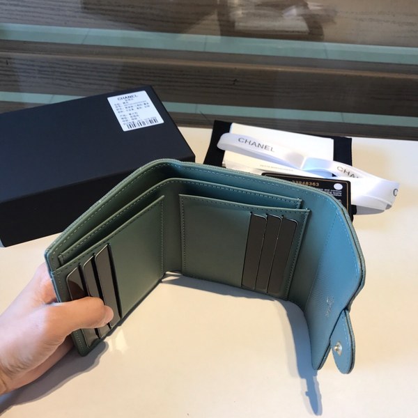 샤넬 캐비어 반지갑 11CM AS401052