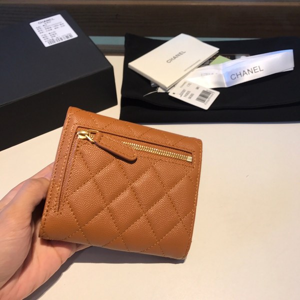 샤넬 캐비어 반지갑 11CM AS401052