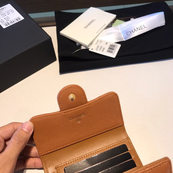 샤넬 캐비어 반지갑 11CM AS401052