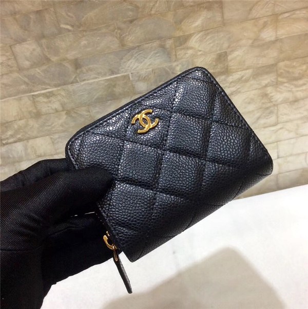 샤넬 캐비어 카드지갑 신상 AS36522