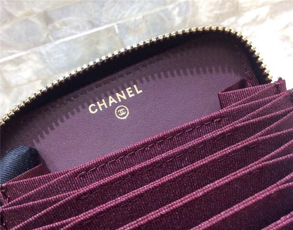 샤넬 캐비어 카드지갑 신상 AS36522