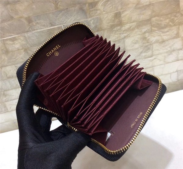 샤넬 캐비어 카드지갑 신상 AS36522