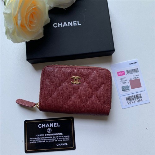 chanel 샤넬 케비어 카드지갑 C15100-7