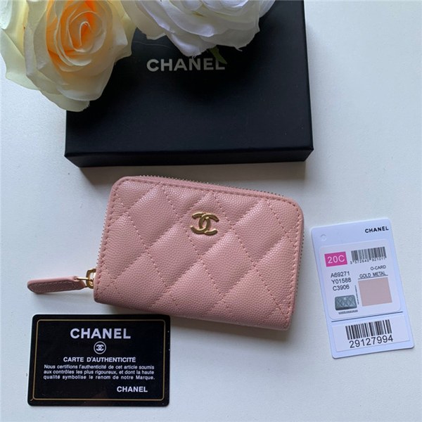 chanel 샤넬 케비어 카드지갑 C15100-7